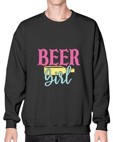 beer girl 48# - beer- Sweatshirt - Crew
