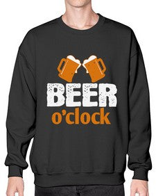 beer oclock 661# - beer- Sweatshirt - Crew