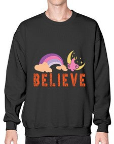 believe 47# - unicorn- Sweatshirt - Crew