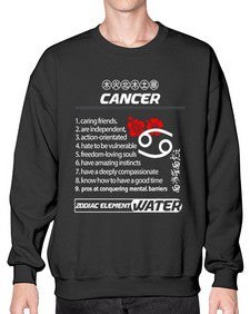 cancer 175# - cancer- Sweatshirt - Crew