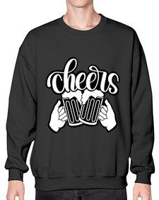 cheers 722# - beer- Sweatshirt - Crew