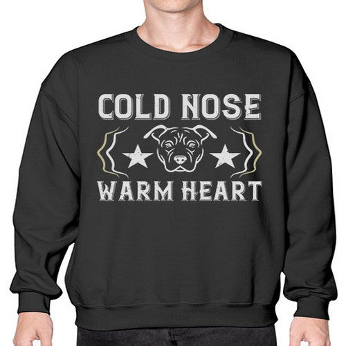 cold nose warm heart Style 48# - dogs- Sweatshirt - Crew