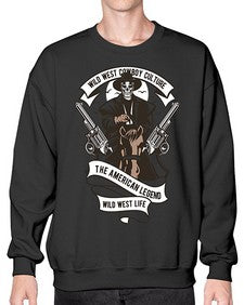 cowboy 351# - western- Sweatshirt - Crew