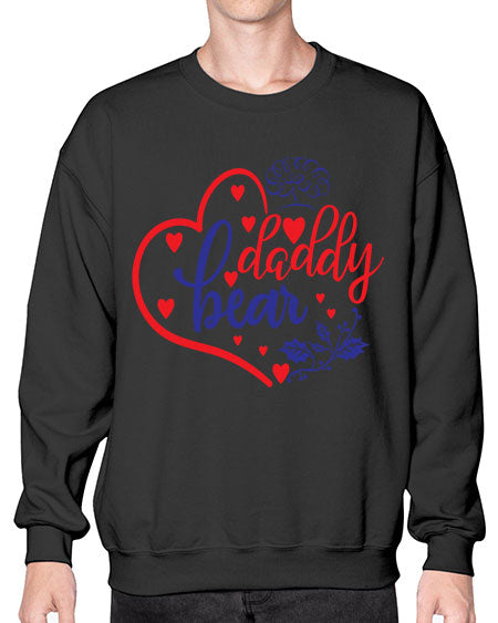 daddy bear 83# - bears - animals- Sweatshirt - Crew