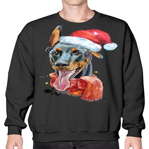 dog hat 106# - dogs- Sweatshirt - Crew