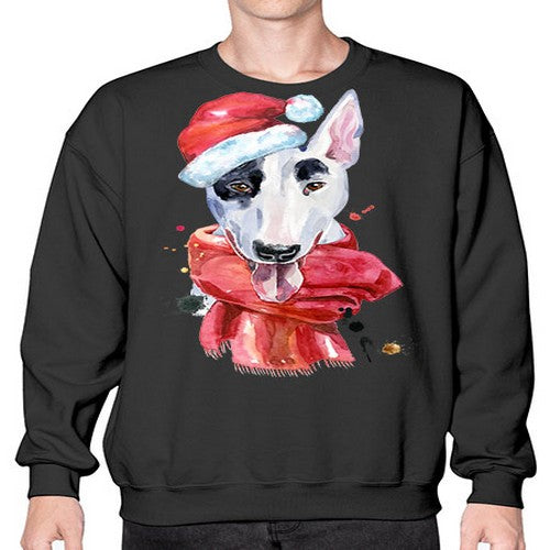 dog hat scarf 112# - dogs- Sweatshirt - Crew