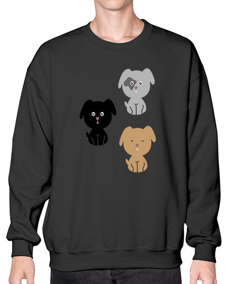 dogs 93# - bears - animals- Sweatshirt - Crew