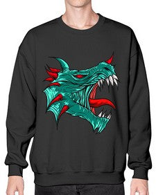 dragon 174# - dragon- Sweatshirt - Crew