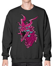 dragon 177# - dragon- Sweatshirt - Crew