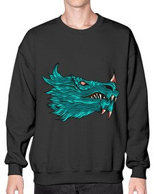 dragon 186# - dragon- Sweatshirt - Crew