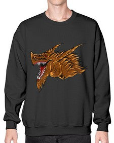 dragon 187# - dragon- Sweatshirt - Crew
