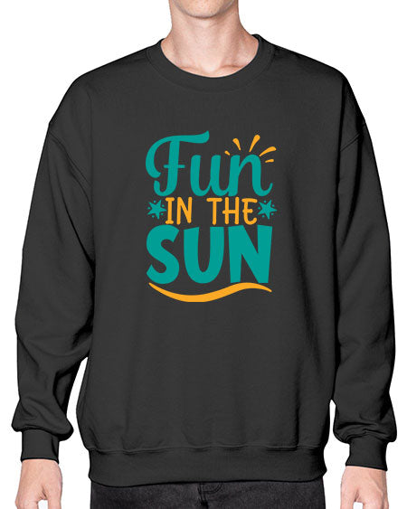 fun in the sun Style 103# - summer- Sweatshirt - Crew