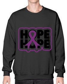 hope 165# - alzheimers- Sweatshirt - Crew