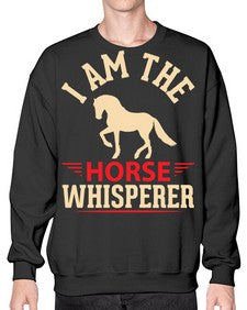 i am the horse whisperer Style 3# - horse- Sweatshirt - Crew