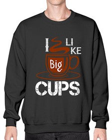i like big cup 224# - cooking- Sweatshirt - Crew