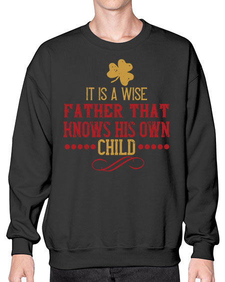 it is awish father Style 129# - kids- Sweatshirt - Crew