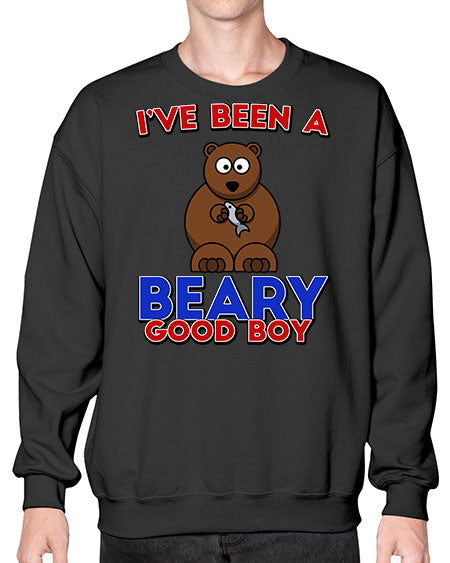 ive been a beary good boy 153# - bears - animals- Sweatshirt - Crew