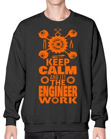 let the engineer do 1048# - engineer- Sweatshirt - Crew