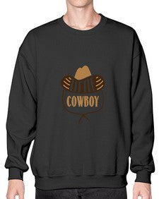 little cowboy 735# - western- Sweatshirt - Crew
