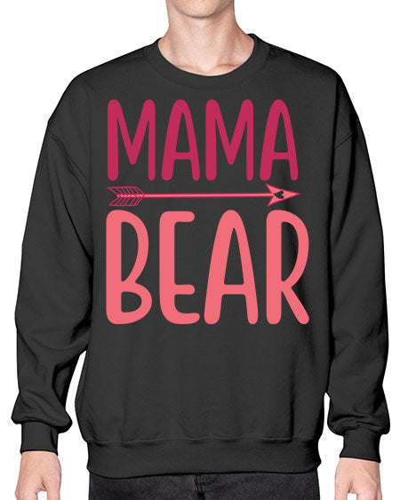 mama bear 181# - bears - animals- Sweatshirt - Crew