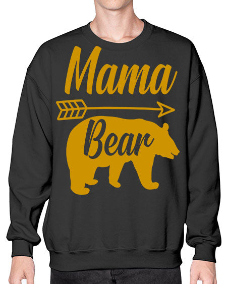 mama bear 185# - bears - animals- Sweatshirt - Crew