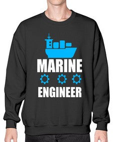 marine engineer 1086# - engineer- Sweatshirt - Crew