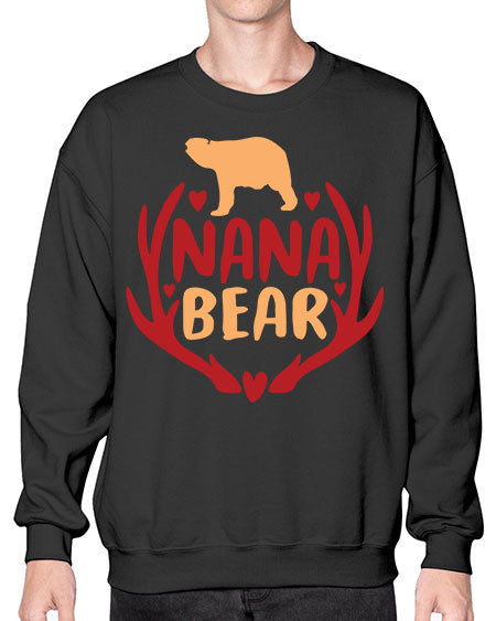 nana bear 195# - bears - animals- Sweatshirt - Crew