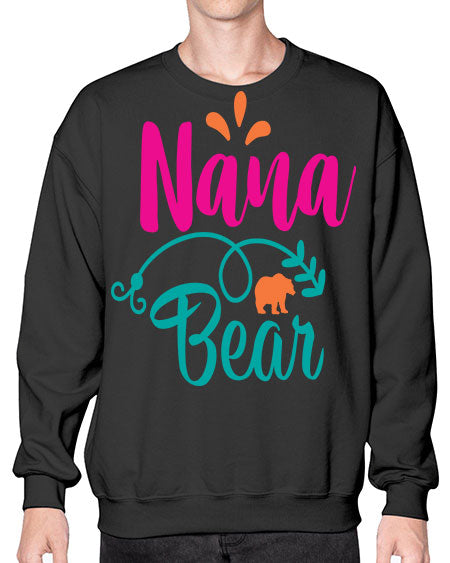 nana bear 197# - bears - animals- Sweatshirt - Crew