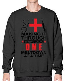 nurse tshirt png 1221# - nurse- Sweatshirt - Crew