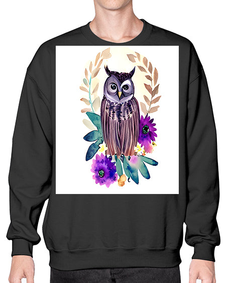 owl 17# - owl- Sweatshirt - Crew