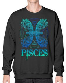 pisces Zodiac 381# - pisces- Sweatshirt - Crew