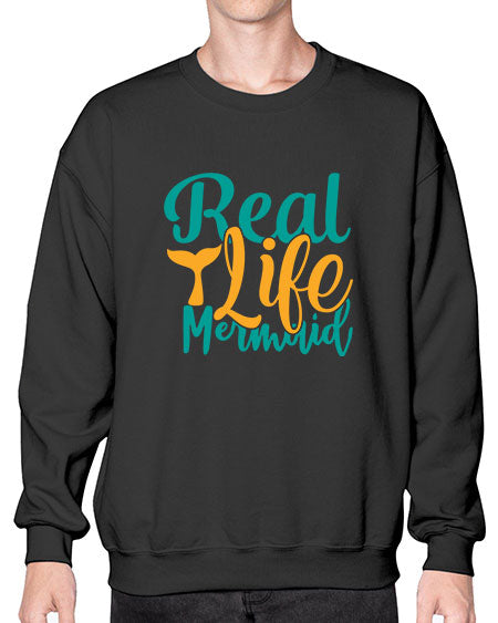 real life mermaid Style 80# - summer- Sweatshirt - Crew