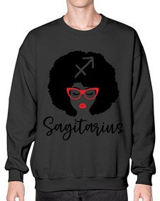 sagitarius 396# - sagittarius- Sweatshirt - Crew