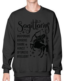 sagittarius 397# - sagittarius- Sweatshirt - Crew