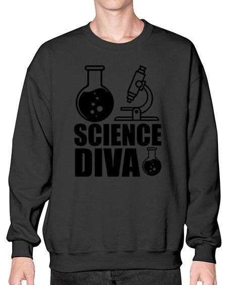 science diva 126# - general science- Sweatshirt - Crew