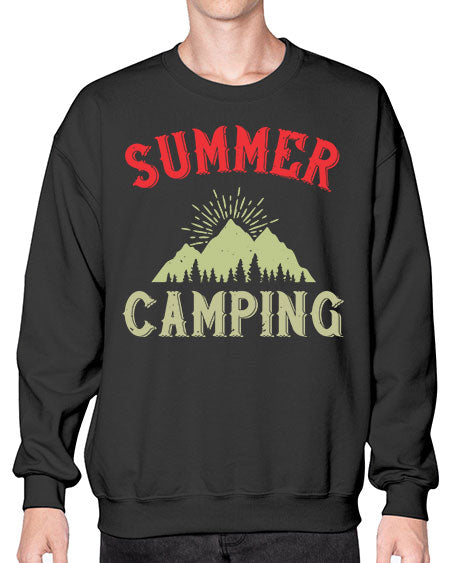 summer camping  82# - summer- Sweatshirt - Crew