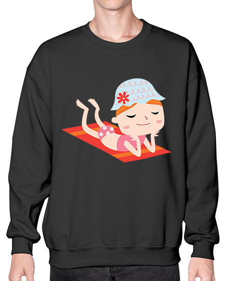 summer characters 59# - summer- Sweatshirt - Crew