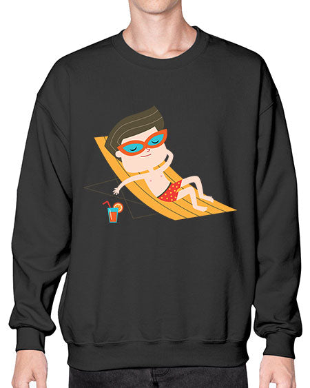 summer characters 62# - summer- Sweatshirt - Crew