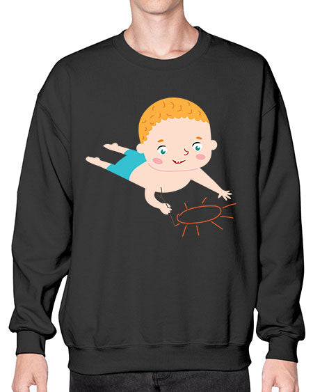 summer characters 65# - summer- Sweatshirt - Crew