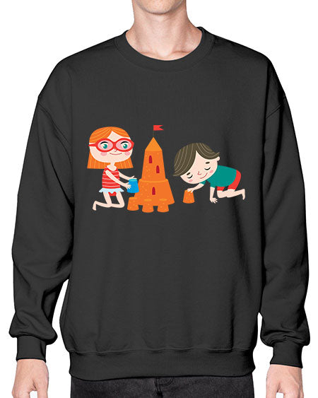 summer characters 66# - summer- Sweatshirt - Crew