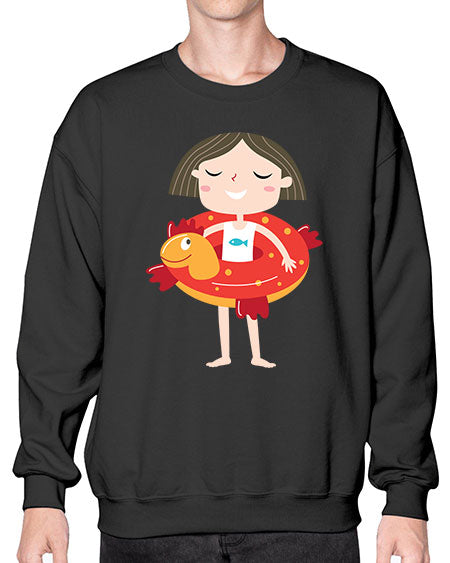 summer characters 67# - summer- Sweatshirt - Crew