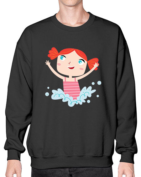 summer characters 73# - summer- Sweatshirt - Crew