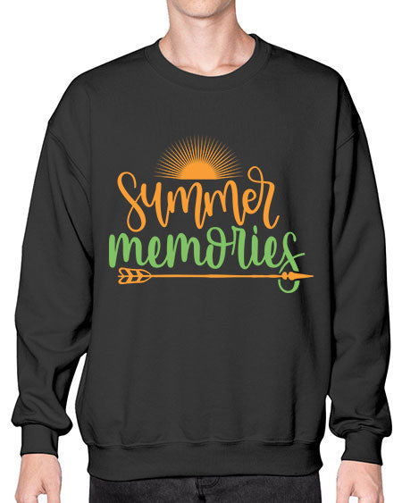 summer memories 80# - summer- Sweatshirt - Crew