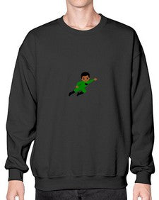 super kid 6# - black boys or men- Sweatshirt - Crew