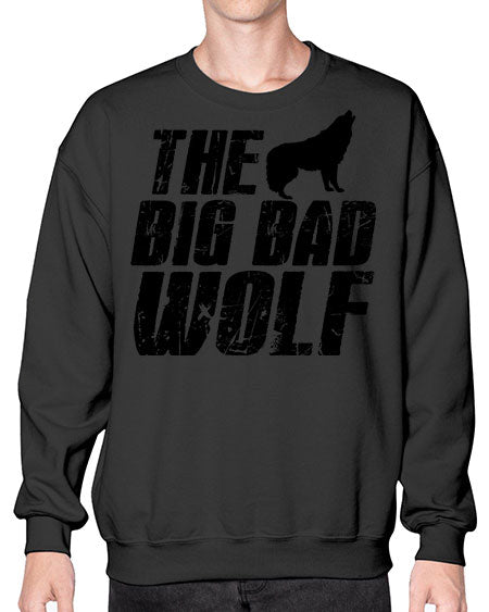 the big bad wolf - wolf- Sweatshirt - Crew