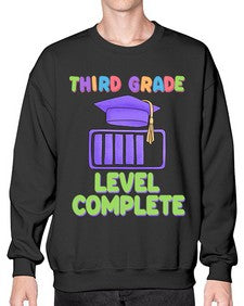 third Grade Level Complete 965# - third grade- Sweatshirt - Crew