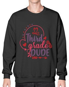 third grade dude 956# - third grade- Sweatshirt - Crew