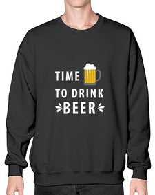 time to drink 1656# - beer- Sweatshirt - Crew