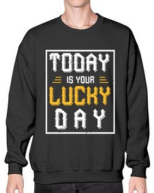 today is your lucky day 1661# - beer- Sweatshirt - Crew