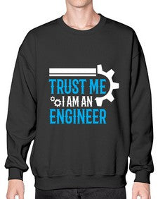 trust me i am engineer design 1588# - engineer- Sweatshirt - Crew